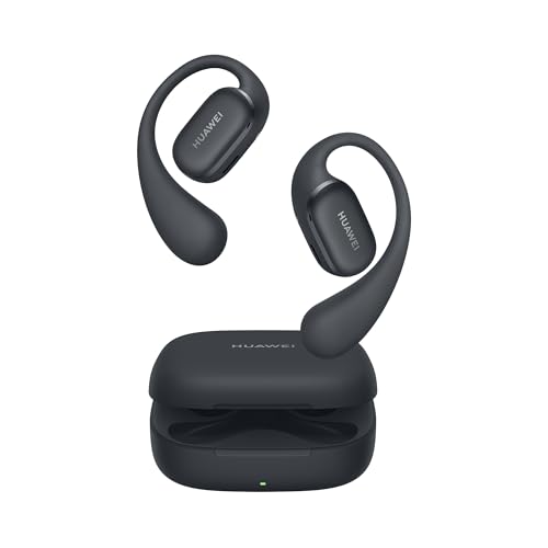 HUAWEI FreeArc Auriculares Open-ear, Inalámbricos Bluetooth con Sonido Excelente, Sensación y un Sonido Excelente, Resistencia al Agua IP57, Hasta 28 Horas, Auriculares Deportivos, iOS & Android,Black