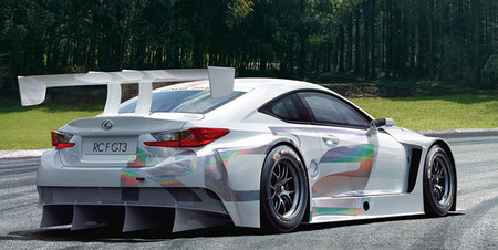 Lexus RC F GT3, al pie del Monte Fuji
