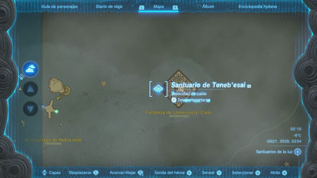 Zelda Totk Teneb Esai Ubicacion