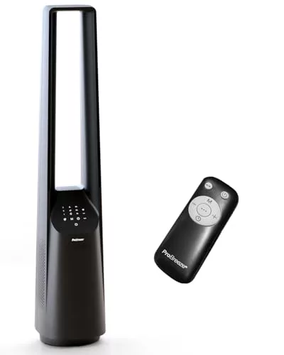 Pro Breeze Ventilador de Torre silencioso sin aspas 