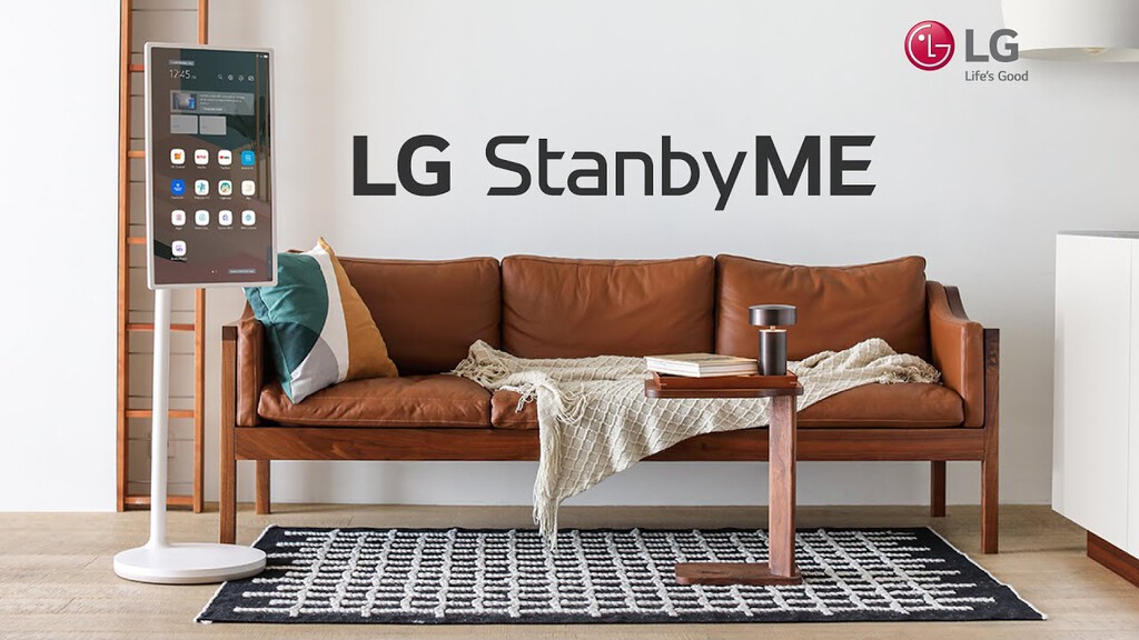 Este llamativo monitor de LG se llama StandbyME y llega con pantalla táctil, webOS y una batería para olvidarnos de los cables