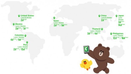 Line para Android ya permite llamar a fijos y móviles en España