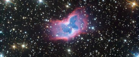 Very Large Telescope capta esta burbuja de gas espacial con forma de mariposa