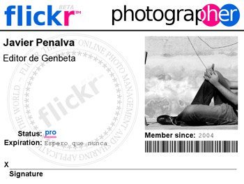 Consigue tu carnet de fotógrafo de Flickr