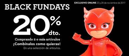 Black Fundays en Toys Rus, 20% de descuento en juguetes