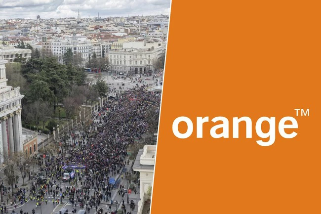 Orange Visita Papa