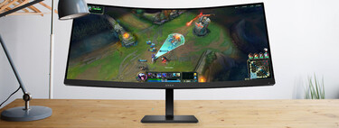 PcComponentes deja a precio de liquidación el monitor curvo con 34 pulgadas y tasa de refresco de 180 Hz 