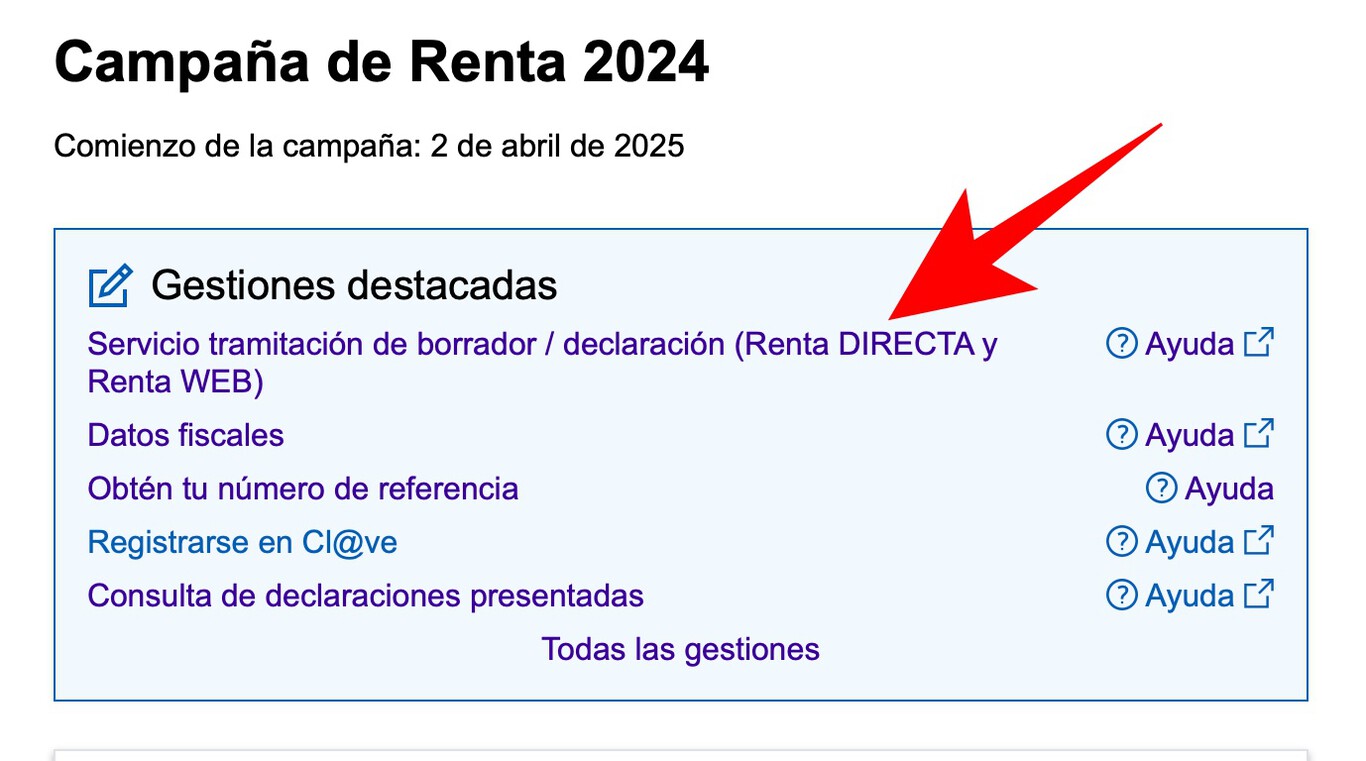Ya puedes entrar en tu borrador de la declaración de la Renta 2024 y ...