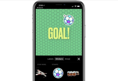 Apple Clips se prepara para el Mundial de Rusia con nuevos gráficos, carteles y etiquetas de fútbol