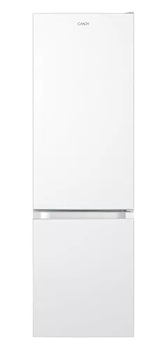 Candy CCG1S 518EW - Frigorífico Combi, Ancho 55cm, Altura 1,80m, 252L, Cajón Verdulero, Control Mecánico de la temperatura, Iluminación LED, Puerta Reversible, 41DB, Blanco