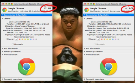 Reduciendo hasta 4 GB el tamaño de Google Chrome