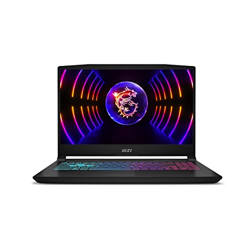 MSI Katana 15 B12VGK-028XES - Ordenador portátil Gaming 15.6" FHD (1920x1080), 144Hz (i7-12650H, 16GB RAM, 512GB SSD, RTX 4070 8GB, Free Dos) Black - Teclado QWERTY español