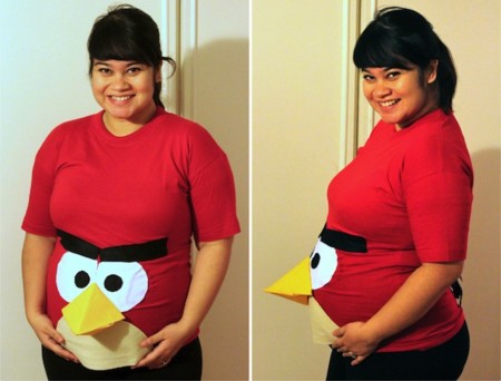 Angry Birds Pregnant Halloween Costume