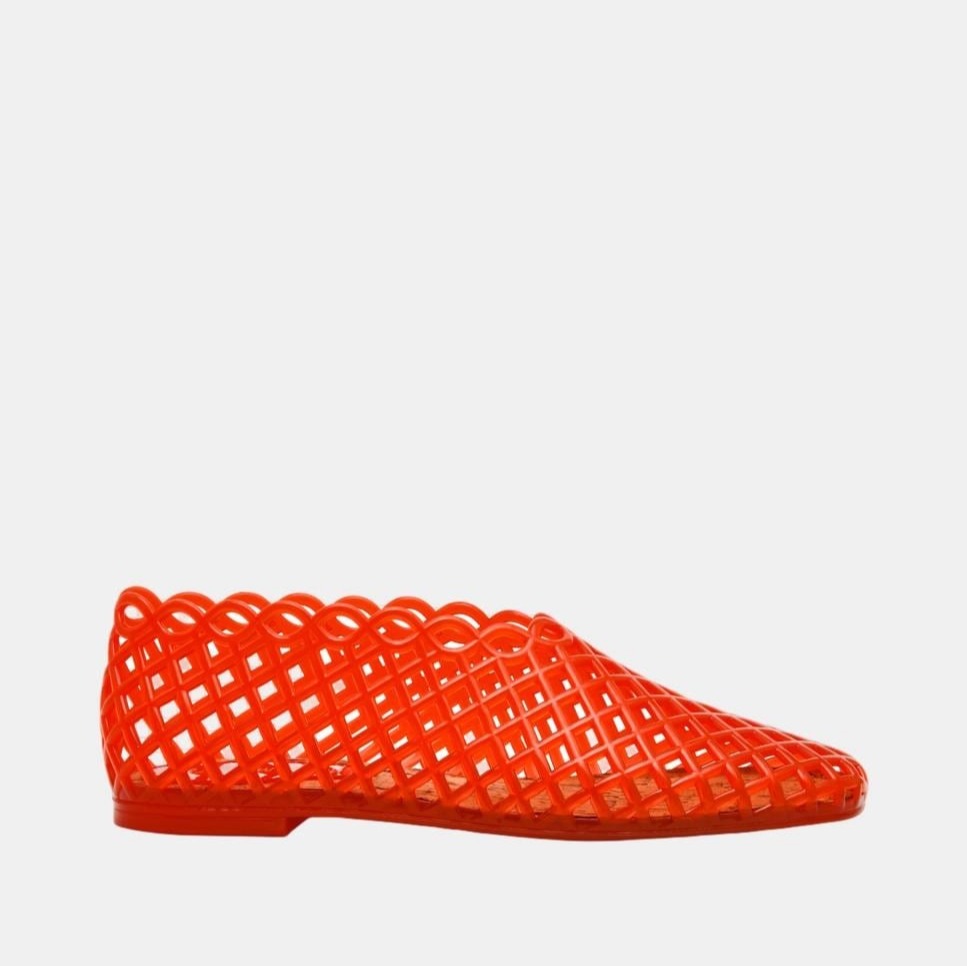 Zapato plano cangrejera jelly Rojo Steve Madden


