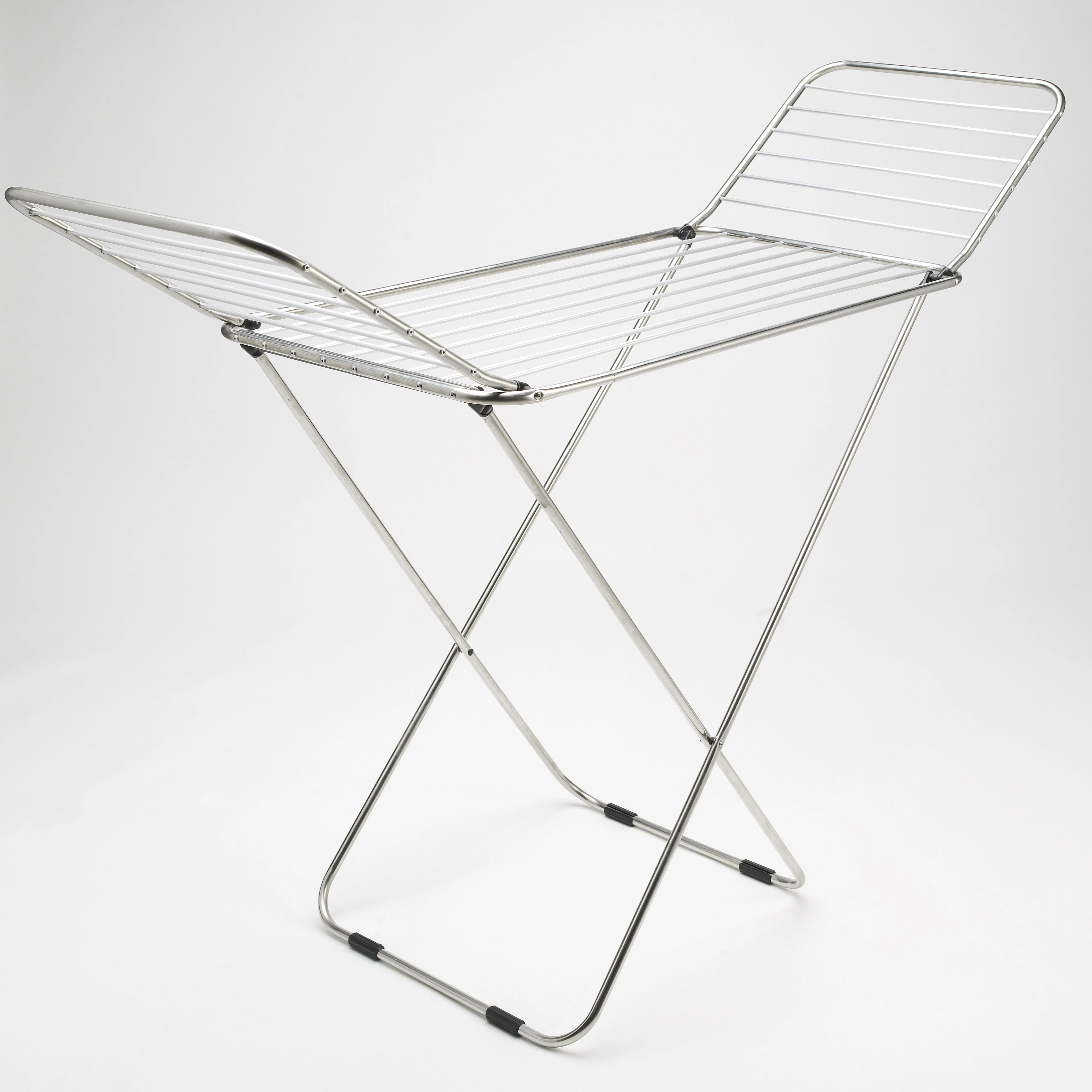 Tendedero plegable doble ala inoxidable 130x54,5x3 cm( plegado)
