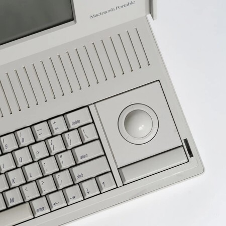 Trackball do Macintosh Portable