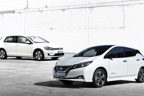 Comparativa Volkswagen e-Golf vs Nissan Leaf: ¿cuál es mejor para comprar?