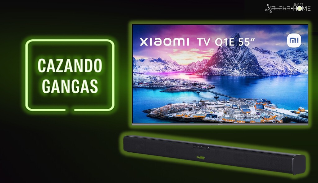 La Smart TV Xiaomi Q1E por 489 euros, aire acondicionado, ventiladores, cables para el hogar conectado y más: Cazando Gangas