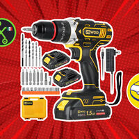 Una de las principales razones por la que este taladro es el más vendido en Mercado Libre es su precio de remate 