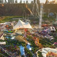 Arabia Saudí acaba de abrir un parque temático de 1.000 millones de dólares con una montaña rusa de 4,2 km y 160 m de caída