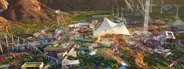 Arabia Saudí acaba de abrir un parque temático de 1.000 millones de dólares con una montaña rusa de 4,2 km y 160 m de caída