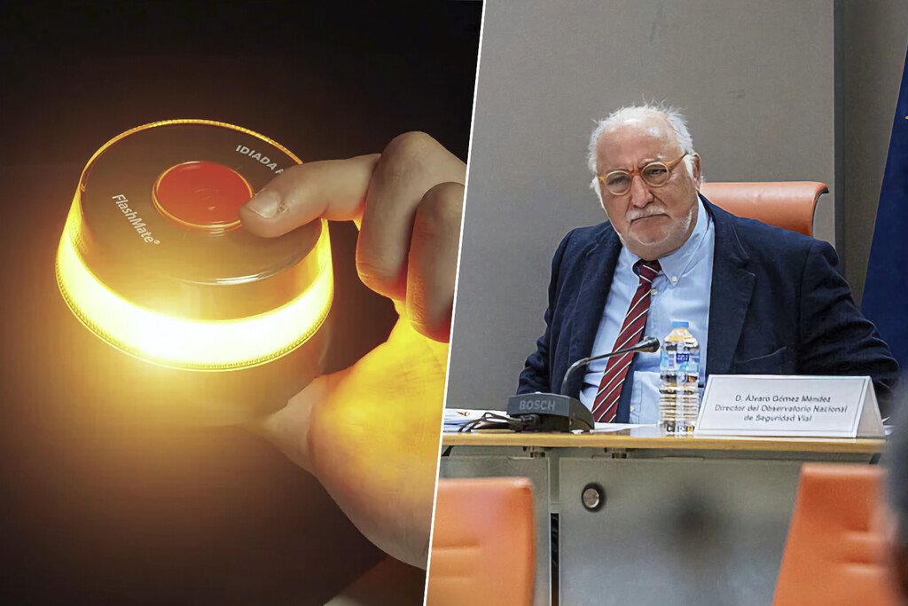 Hay quien persigue que la baliza V-16 sea opcional. El director de la DGT tiene un mensaje: "No hay marcha atrás"