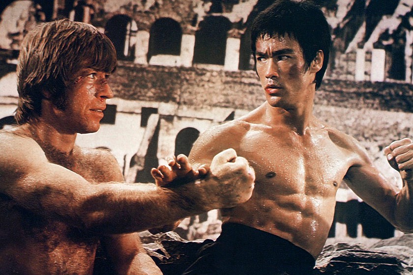 "Gano yo, soy la estrella de la película". Bruce Lee quería hacer una escena de pelea con Chuck Norris que todos recordasen y lo logró