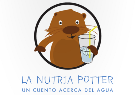 La nutria Potter, un cuento para fomentar el consumo de agua entre los niños