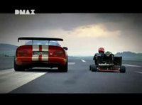 David contra Goliath o un Viper contra un kart