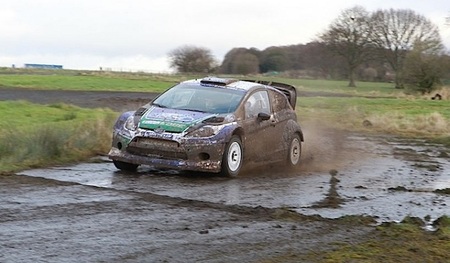 Los chicos de la Academy probaron el Ford Fiesta RS WRC