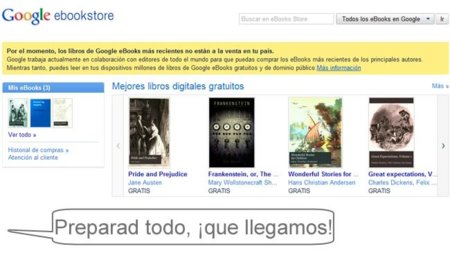 Google eBooks verá la luz en España en los próximos meses