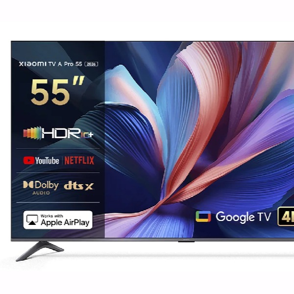 XIAOMI - TV QLED 138 cm (55') Xiaomi A Pro 2026 UHD 4K con Google TV, HDR10+, Dolby Audio DTS-X.