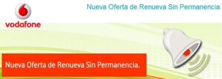 Nuevo Renueva sin Permanencia de Vodafone