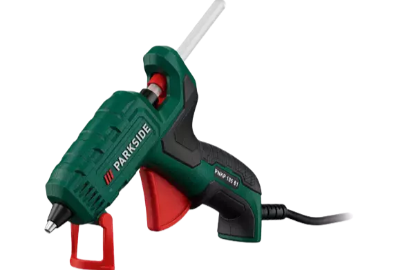 Pistola termoselladora con técnica de baja temperatura. Ideal para trabajos de bricolaje y creatividad.

Con soporte y mango ergónomico para mayor comodidad.