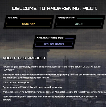 Hawken Reborn Recurso