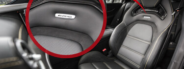 Un logotipo de metal en el asiento, un sol de justicia y dos demandas: así ha llegado Mercedes-AMG a los tribunales por los logotipos metálicos de los asientos de sus coches