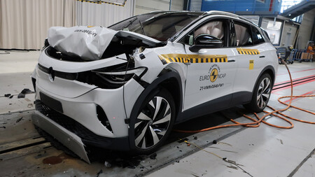 Euro NCAP estrella a los SUV eléctricos Volkswagen ID.4 y Skoda Enyaq iV: grandes resultados