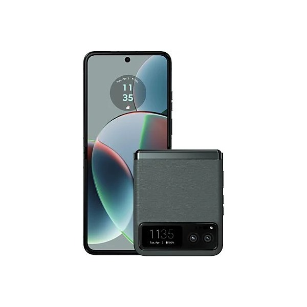 REACONDICIONADO Seminuevo Muy bueno Móvil - Motorola RAZR 40, Verde, Plegable, 256GB