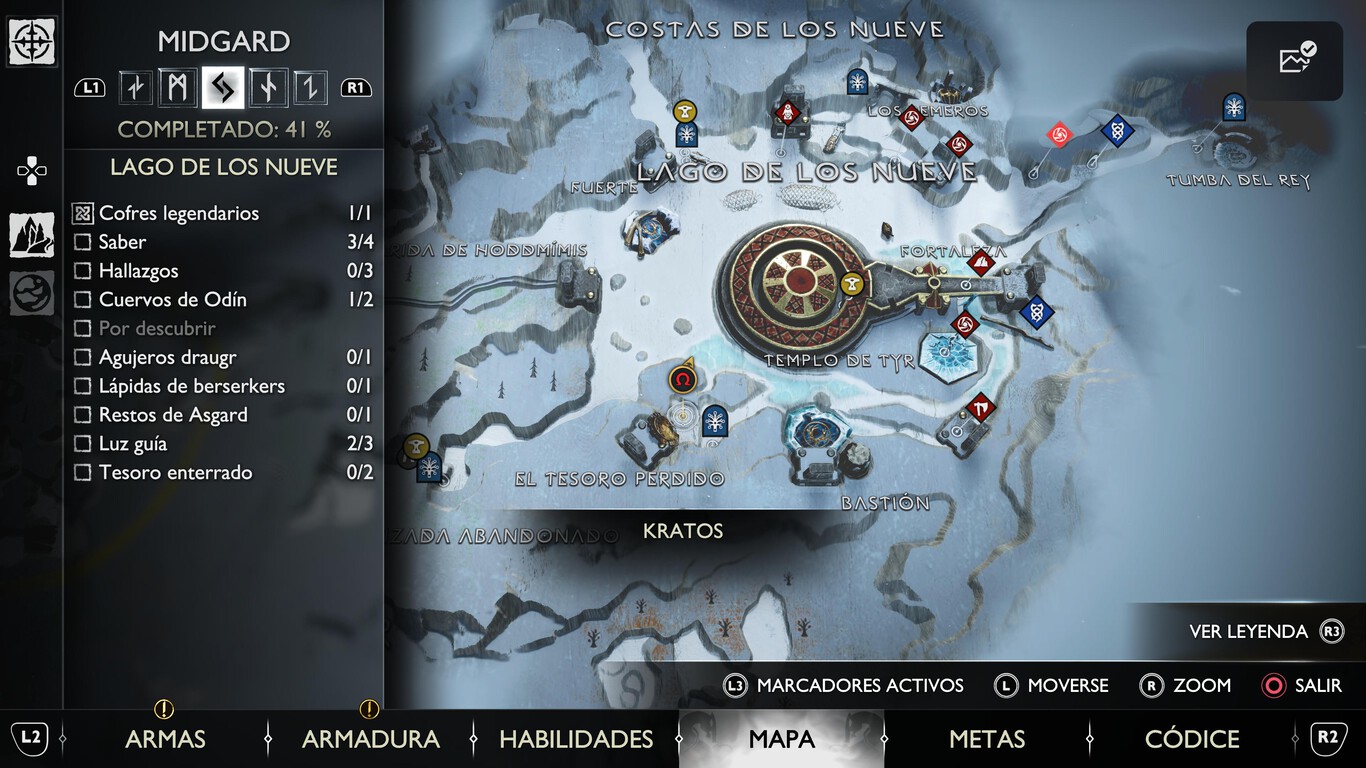 Guía de dónde encontrar todos los cofres de las nornas en God of War