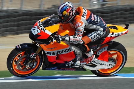 MotoGP Estados Unidos 2012: Dani Pedrosa vuela en Laguna Seca