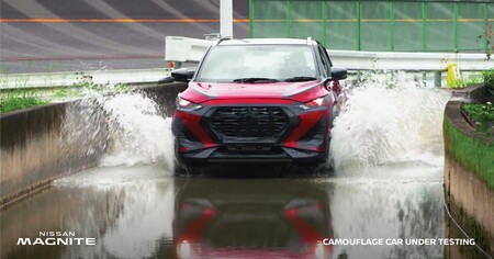 El Nissan Magnite, que reemplazará al March en Brasil, deja ver mucho en estas fotos espía