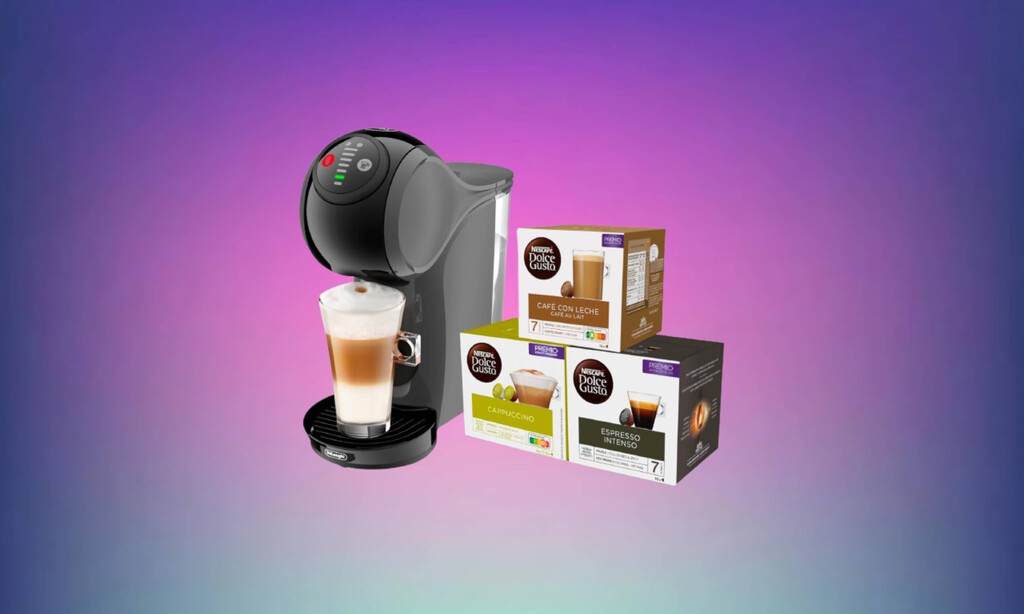 Esta oferta no durará en Amazon ni lo que tardas en hacerte un café en esta cafetera de cápsulas que está a precio de chollo 