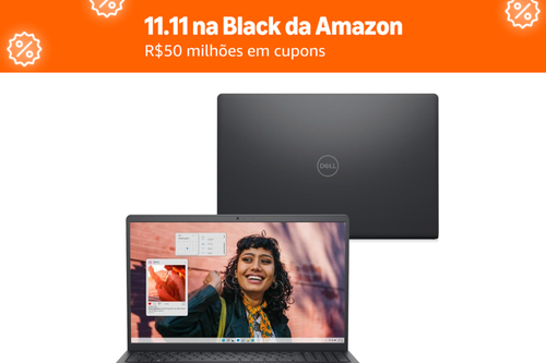 Notebook Dell Inspiron no 11.11 na Black da Amazon