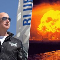Jeff Bezos, sobre la explosión de su cohete: "el equipo de Blue Origin hizo camisetas con la frase 'Valió la pena'" 