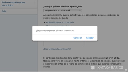 ¿Cómo desactivar o eliminar una cuenta de Instagram? [Guía]