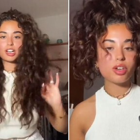 Lograr una melena rizada con mucho volumen es posible con la técnica de la piña