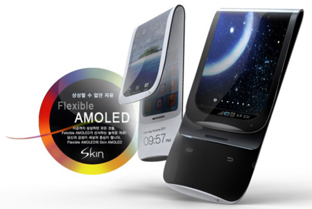 La pantalla AMOLED flexible podría debutar en el Samsung Galaxy Note 2