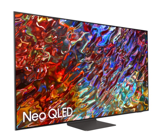 TV Neo QLED 163 cm (65") Samsung QE65QN91B Quantum Matrix Technology 4K Inteligencia Artificial Smart TV