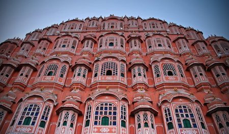 El Hawa Mahal o Palacio de los Vientos de Jaipur