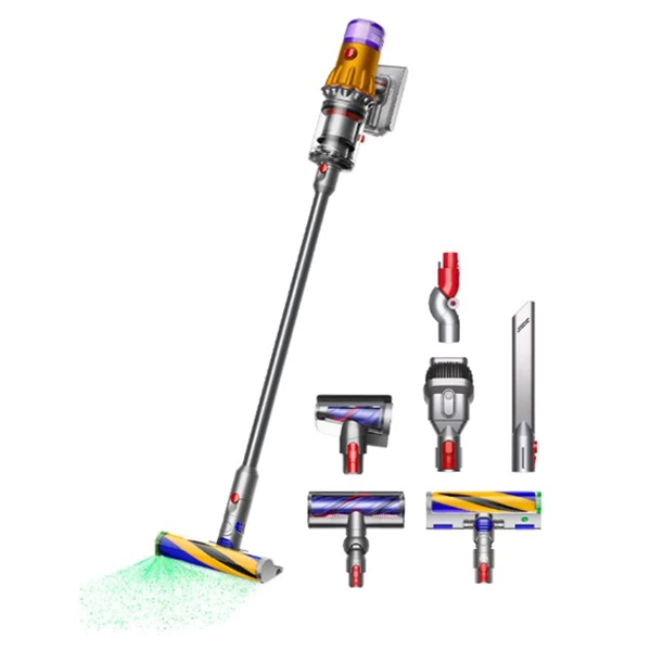 Aspiradora sin cable Dyson V12 Detect Slim Absolute Succión Avanzada Filtro HEPA 60min Autonomía Láser
